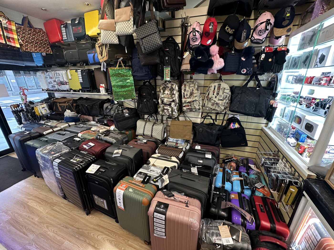 Luggage and travel accessories shop at 12 Minories
